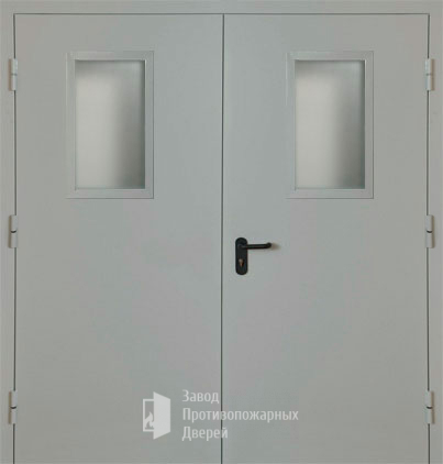 Фото двери «Двупольная со стеклом EI-30» в Егорьевску