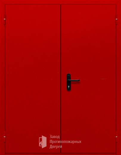 Фото двери «Двупольная глухая (красная)» в Егорьевску